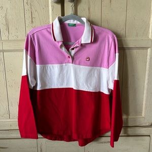 Unites Colors of Benetton Rugby Shirt Size: S/M